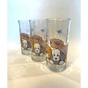Vintage ET Movie Glasses - 1982 Pizza Hut Collectors Series